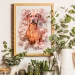Pet Portrait Painting From Photos